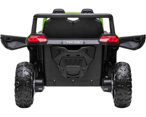 Дитяча акумуляторна машинка Баггі UTV 2000M Racing, зелена