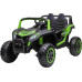 Дитяча акумуляторна машинка Баггі UTV 2000M Racing, зелена