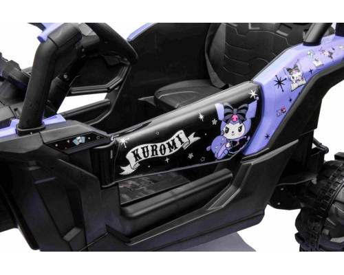 Дитячий акумуляторний баггі ATV Defend 4x4 Фіолетовий