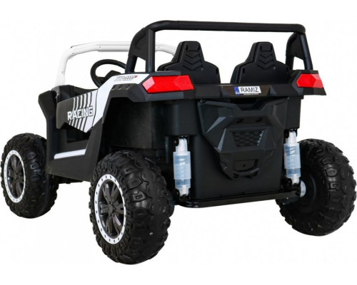 Дитяча акумуляторна машинка Баггі Strong Racing ATV для 2 дітей Біла