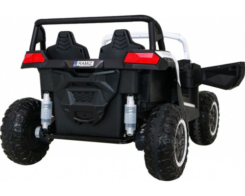 Дитяча акумуляторна машинка Баггі Strong Racing ATV для 2 дітей Біла