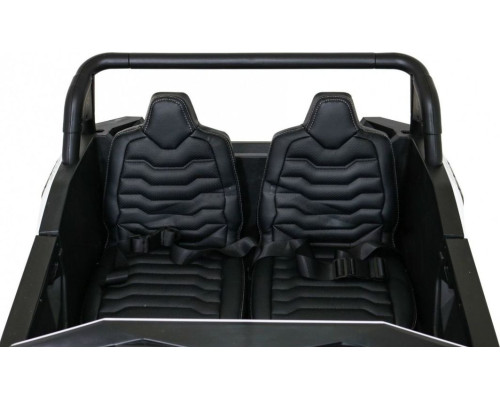 Дитяча акумуляторна машинка Баггі Strong Racing ATV для 2 дітей Біла