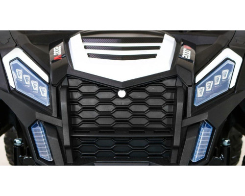 Дитяча акумуляторна машинка Баггі Strong Racing ATV для 2 дітей Біла