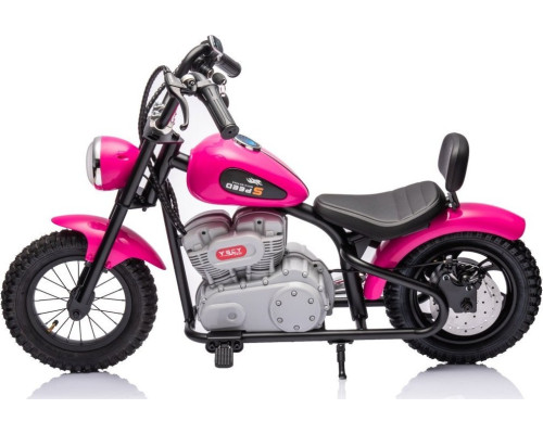 Дитячий акумуляторний мотоцикл SPEED Power Рожевий