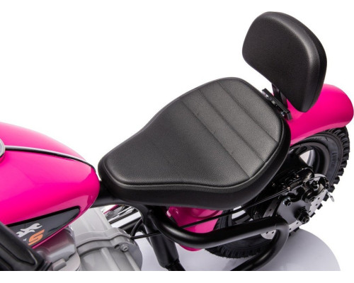 Дитячий акумуляторний мотоцикл SPEED Power Рожевий