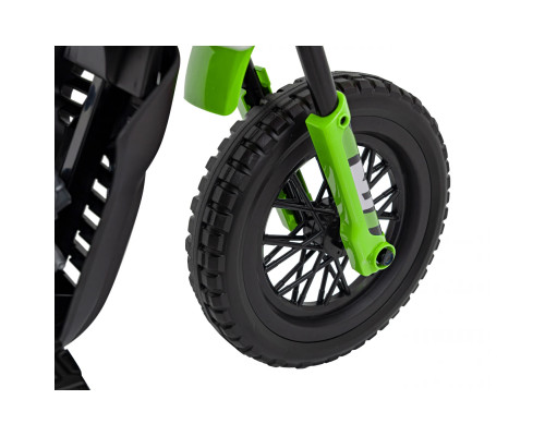 Дитячий акумуляторний мотоцикл PANTONE 361C Зелений