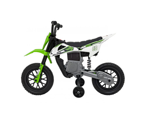 Дитячий акумуляторний мотоцикл PANTONE 361C Зелений