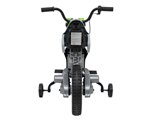 Дитячий акумуляторний мотоцикл PANTONE 361C Зелений