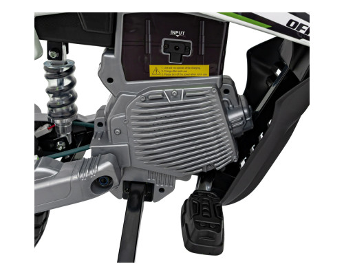 Дитячий акумуляторний мотоцикл PANTONE 361C Зелений