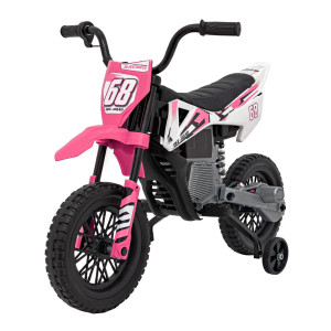 Дитячий акумуляторний мотоцикл PANTONE 361C Рожевий
