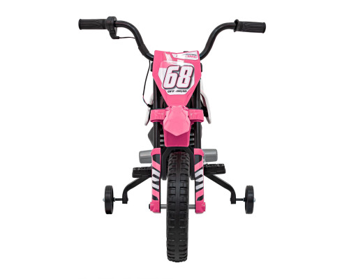 Дитячий акумуляторний мотоцикл PANTONE 361C Рожевий