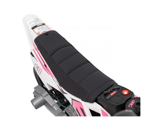 Дитячий акумуляторний мотоцикл PANTONE 361C Рожевий