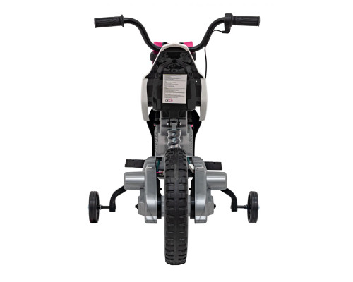 Дитячий акумуляторний мотоцикл PANTONE 361C Рожевий