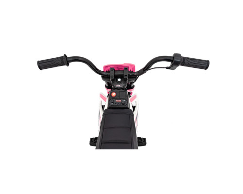 Дитячий акумуляторний мотоцикл PANTONE 361C Рожевий
