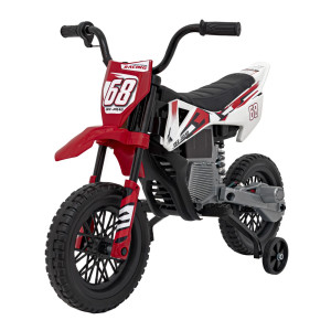 Дитячий акумуляторний мотоцикл PANTONE 361C Червоний