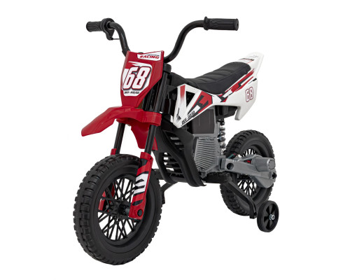 Дитячий акумуляторний мотоцикл PANTONE 361C Червоний