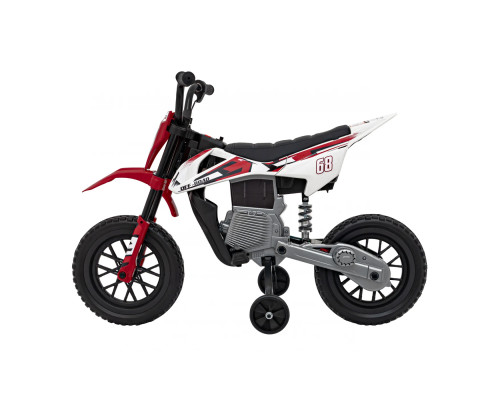 Дитячий акумуляторний мотоцикл PANTONE 361C Червоний