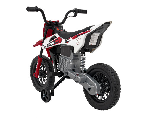 Дитячий акумуляторний мотоцикл PANTONE 361C Червоний