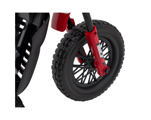 Дитячий акумуляторний мотоцикл PANTONE 361C Червоний