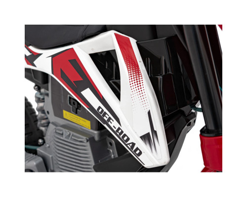 Дитячий акумуляторний мотоцикл PANTONE 361C Червоний