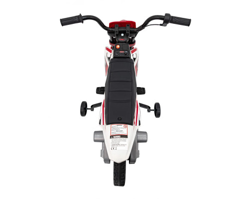 Дитячий акумуляторний мотоцикл PANTONE 361C Червоний