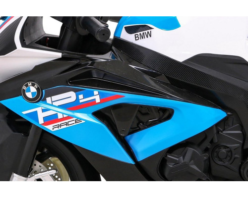 Дитячий акумуляторний мотоцикл BMW HP4 Синій