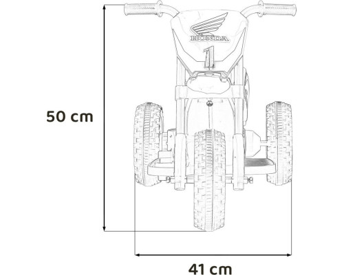 Дитячий акумуляторний мотоцикл Honda CRF 450R