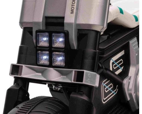 Дитячий акумуляторний мотоцикл Motorek Future 88 Білий