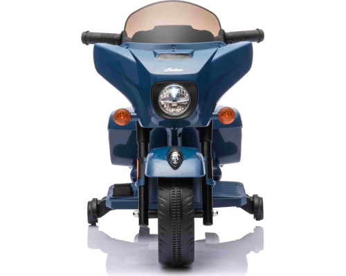 Дитячий акумуляторний мотоцикл Chopper INDIAN Синій
