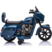 Дитячий акумуляторний мотоцикл Chopper INDIAN Синій