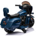 Дитячий акумуляторний мотоцикл Chopper INDIAN Синій