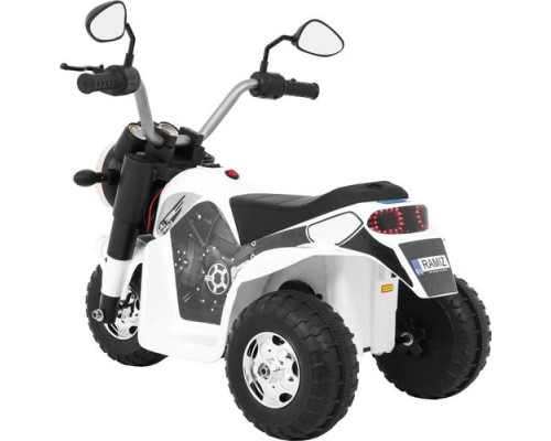 Дитячий акумуляторний мотоцикл RAMIZ MiniBike білий
