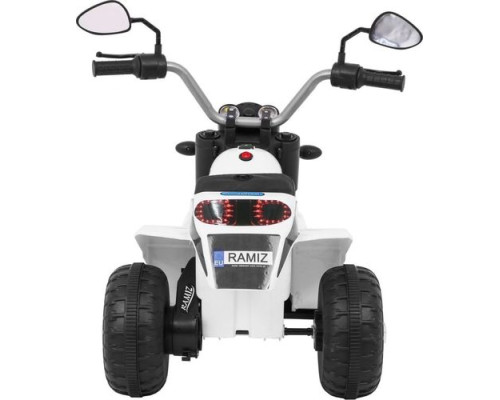 Дитячий акумуляторний мотоцикл RAMIZ MiniBike білий