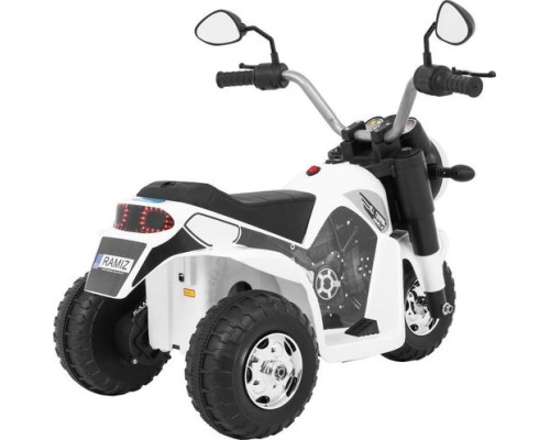Дитячий акумуляторний мотоцикл RAMIZ MiniBike білий