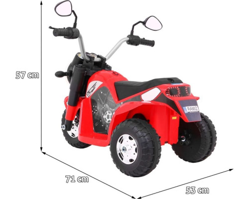 Дитячий акумуляторний мотоцикл RAMIZ MiniBike червоний Дитячий акумуляторний мотоцикл RAMIZ MiniBike червоний