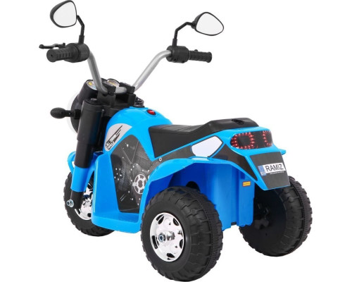 Дитячий акумуляторний мотоцикл RAMIZ MiniBike блакитний Дитячий акумуляторний мотоцикл RAMIZ MiniBike блакитний