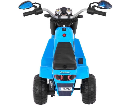 Дитячий акумуляторний мотоцикл RAMIZ MiniBike блакитний Дитячий акумуляторний мотоцикл RAMIZ MiniBike блакитний