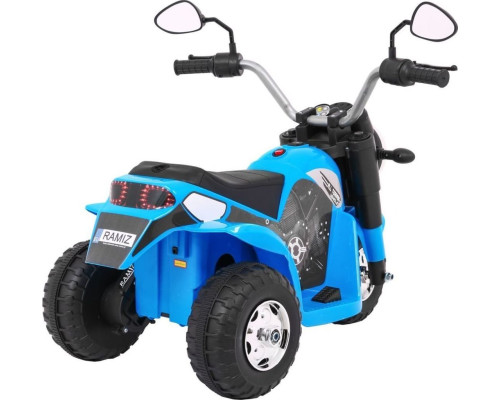 Дитячий акумуляторний мотоцикл RAMIZ MiniBike блакитний Дитячий акумуляторний мотоцикл RAMIZ MiniBike блакитний