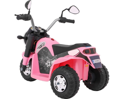 Дитячий акумуляторний мотоцикл RAMIZ MiniBike рожевий Дитячий акумуляторний мотоцикл RAMIZ MiniBike рожевий