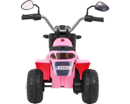 Дитячий акумуляторний мотоцикл RAMIZ MiniBike рожевий Дитячий акумуляторний мотоцикл RAMIZ MiniBike рожевий