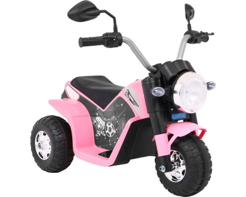 Дитячий акумуляторний мотоцикл RAMIZ MiniBike рожевий Дитячий акумуляторний мотоцикл RAMIZ MiniBike рожевий
