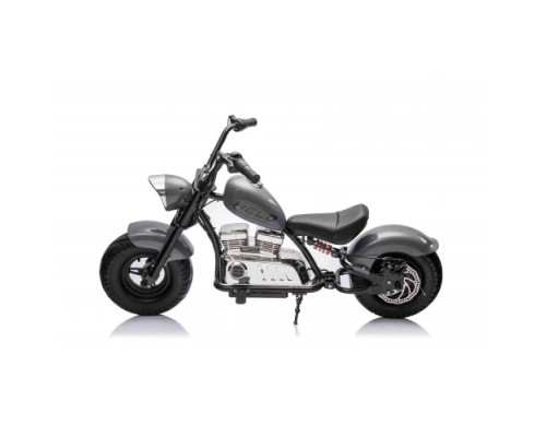 Дитячий акумуляторний мотоцикл Chopper Warrior Чорний