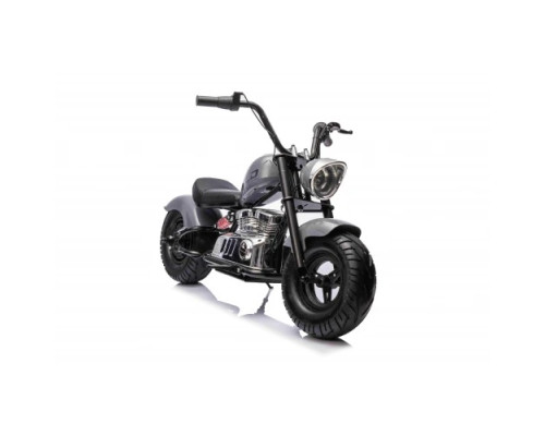 Дитячий акумуляторний мотоцикл Chopper Warrior Чорний