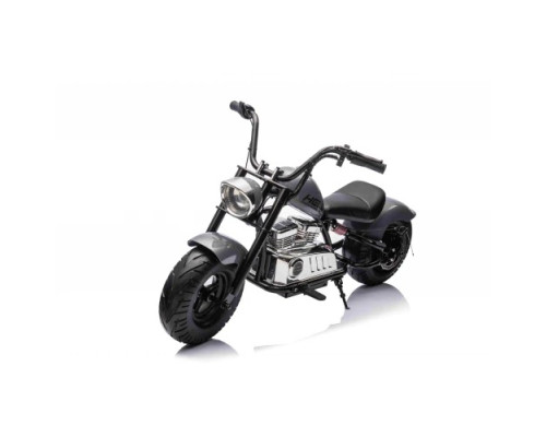 Дитячий акумуляторний мотоцикл Chopper Warrior Чорний