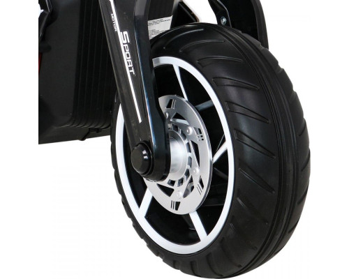 Дитячий акумуляторний мотоцикл Майбутнє Білий