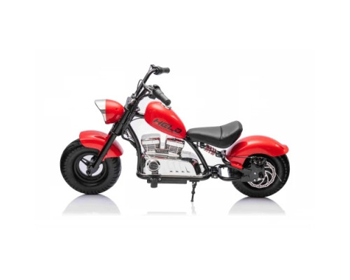 Дитячий акумуляторний мотоцикл Chopper Warrior Червоний
