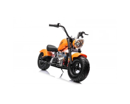 Дитячий акумуляторний мотоцикл Chopper Warrior Помаранчевий