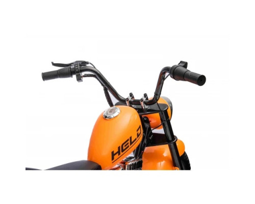 Дитячий акумуляторний мотоцикл Chopper Warrior Помаранчевий