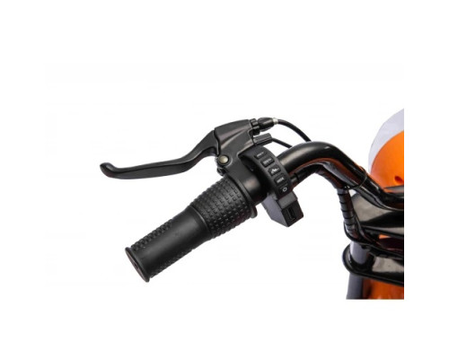 Дитячий акумуляторний мотоцикл Chopper Warrior Помаранчевий