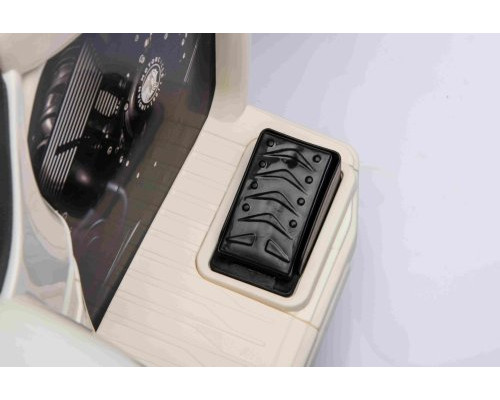 Дитячий акумуляторний мотоцикл Чоппер INDIAN Білий